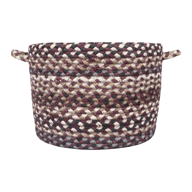 Aubergine Jute Basket
