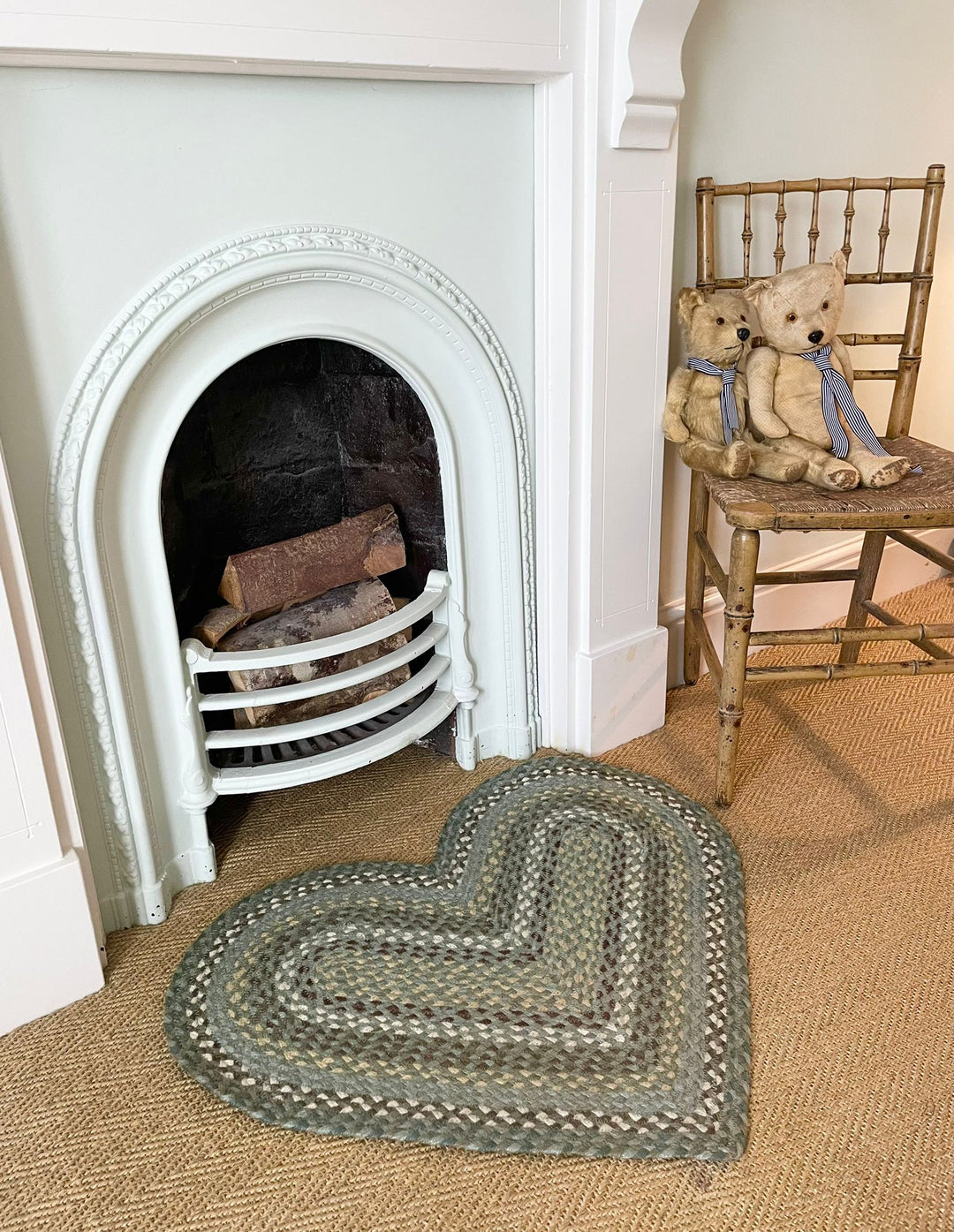 Seaspray Heart Rug