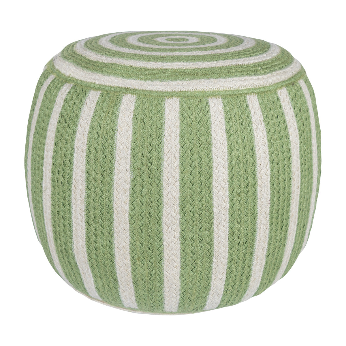 Jade Jute Pouffe Small – The Braided Rug Company