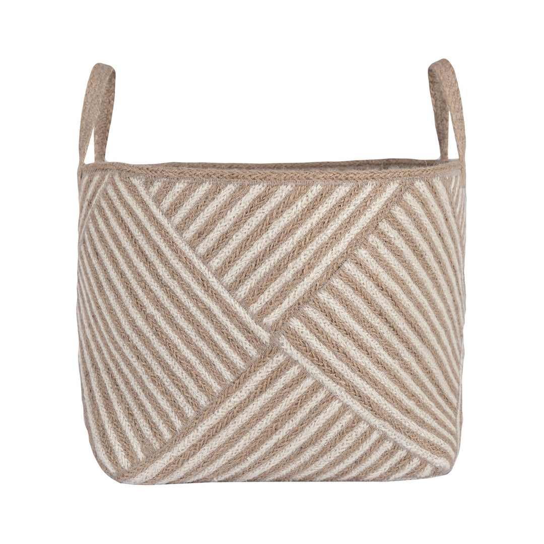 Zebra Basket Natural