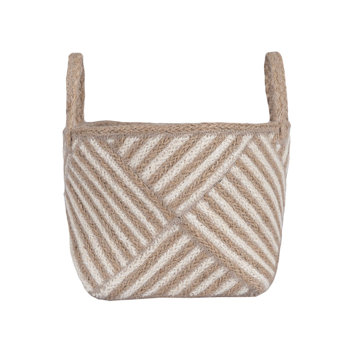 Zebra Basket Natural