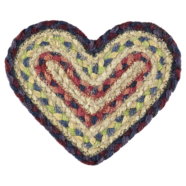 Fairisle Heart Coaster