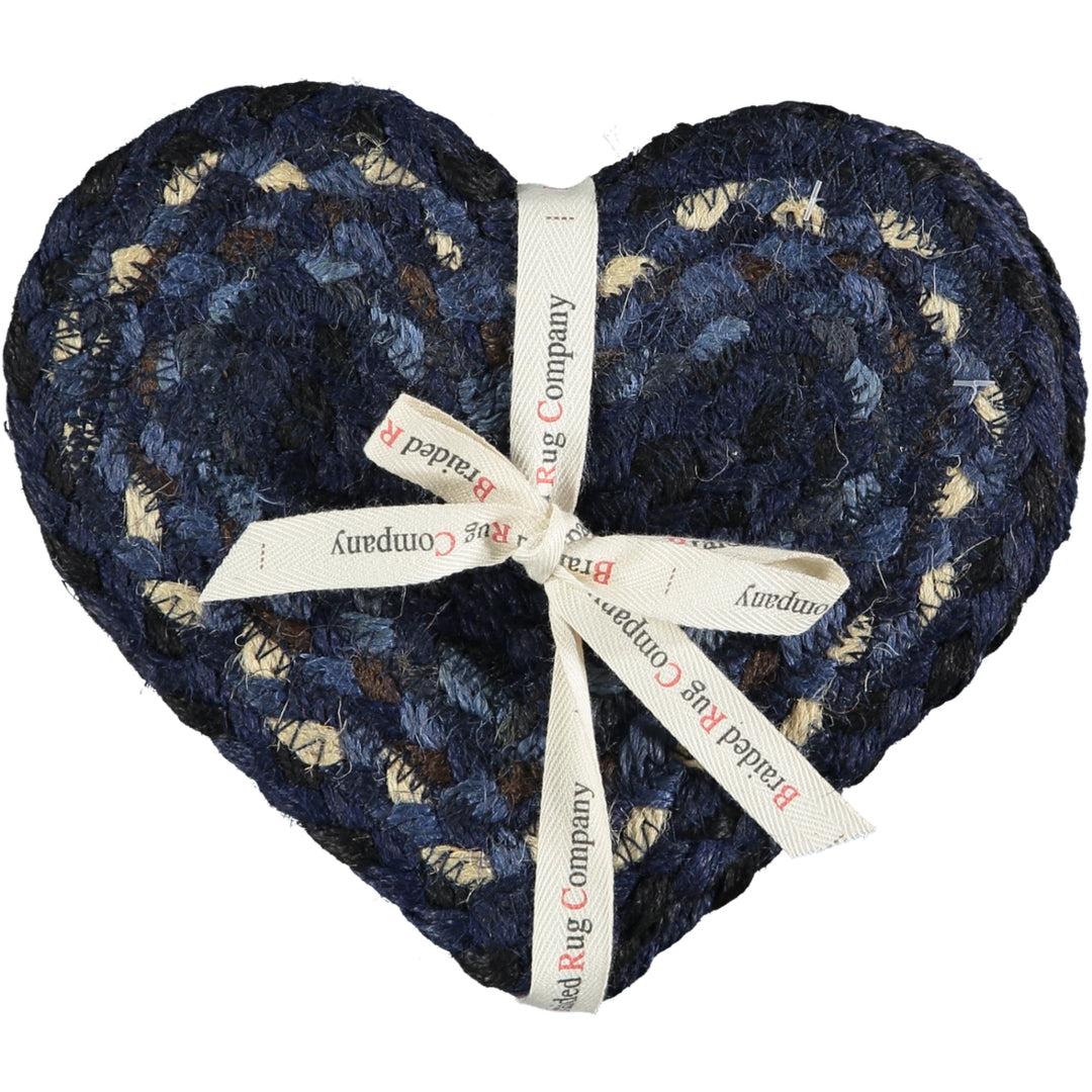 Indigo Heart Coaster