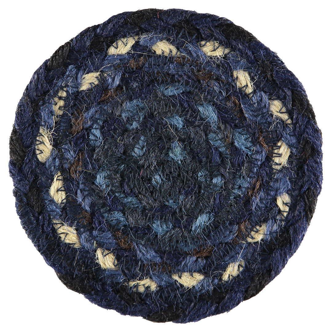 Indigo Jute Mini Basket