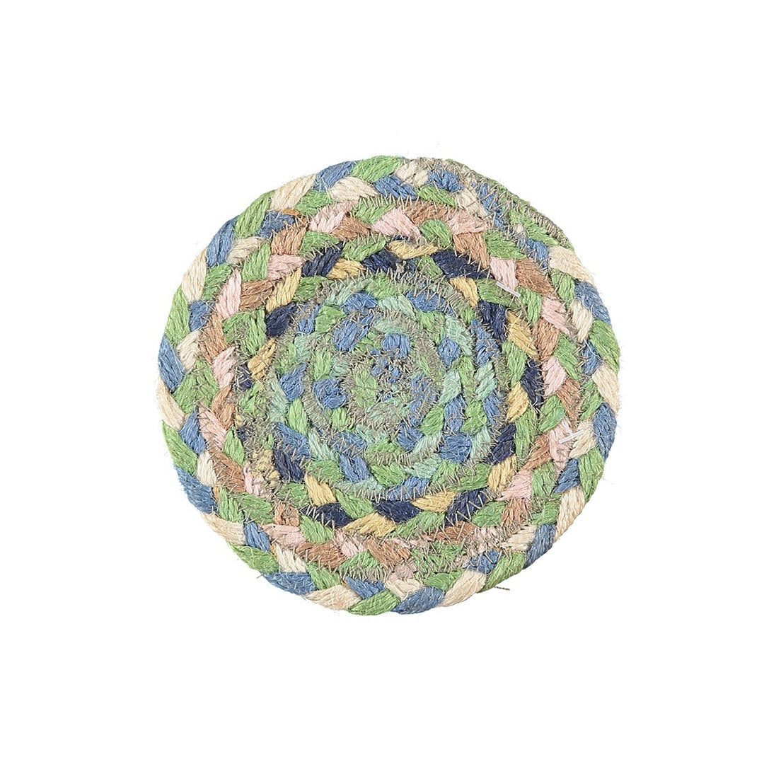 Mint Jute Coasters
