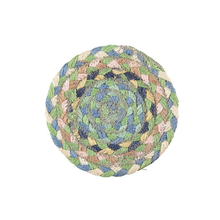 Mint Jute Coasters