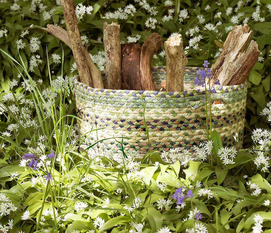 Mint Organic Jute Basket