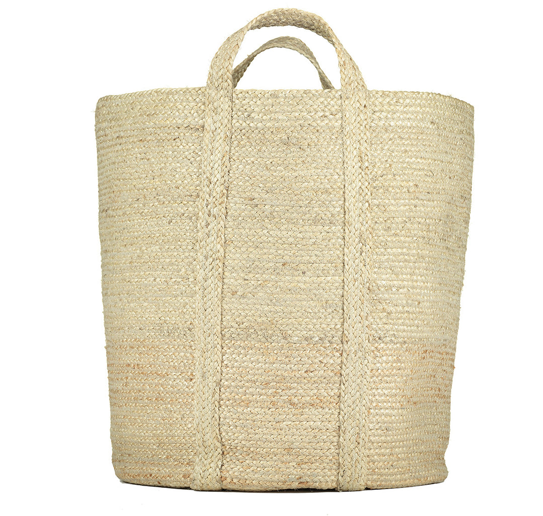 Slouchy Natural Organic Jute Baskets
