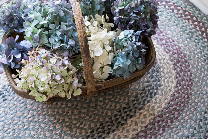 Tundra Oval Organic Jute Rug