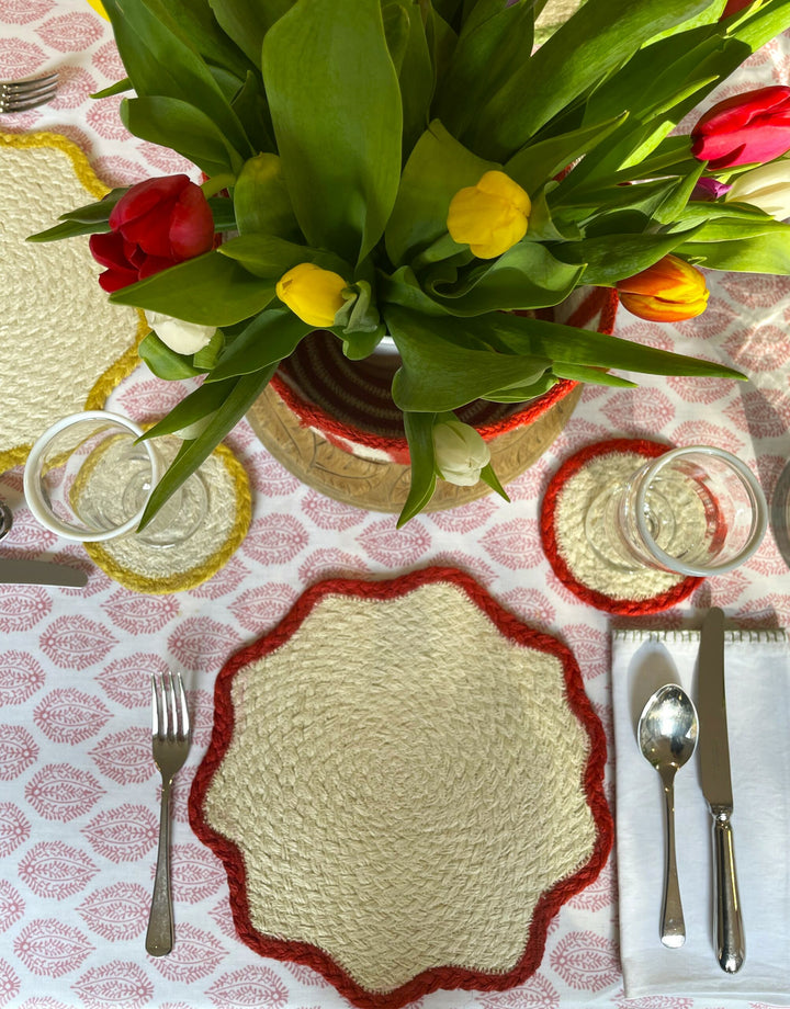 Mixed Tulip Coaster Set