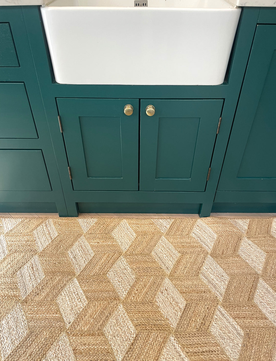 Tumbling Block Rectangle Rug
