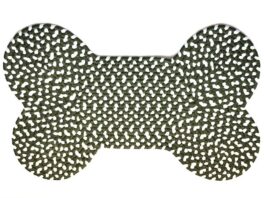 Olive Eco Dog Bone rug