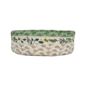 Christmas Jute Mini Basket