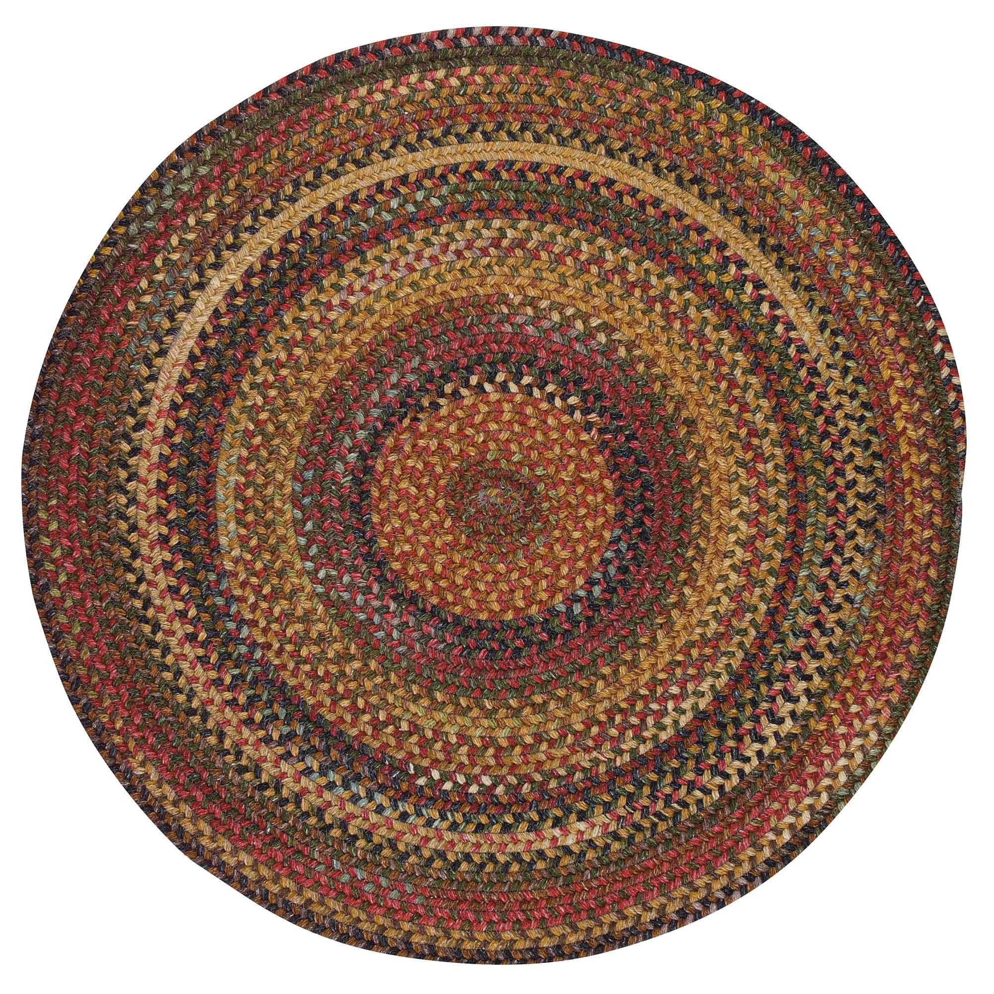 Antique Multi Oval Rug - Image 4