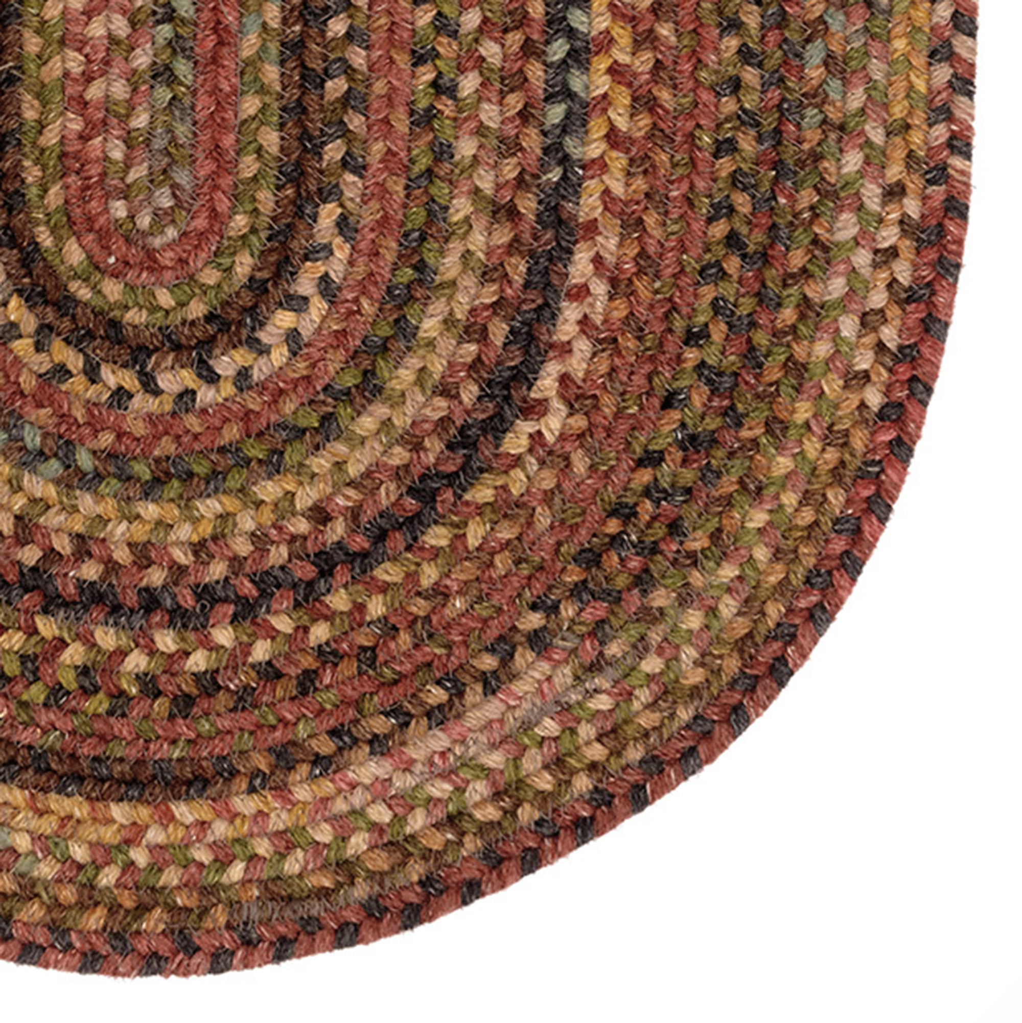 Antique Multi Oval Rug - Image 5
