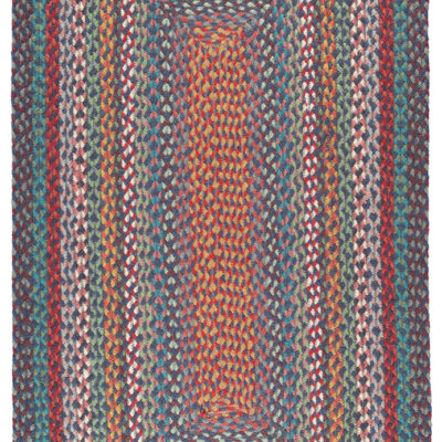 Carnival Blue Rectangle Organic Jute Rugs