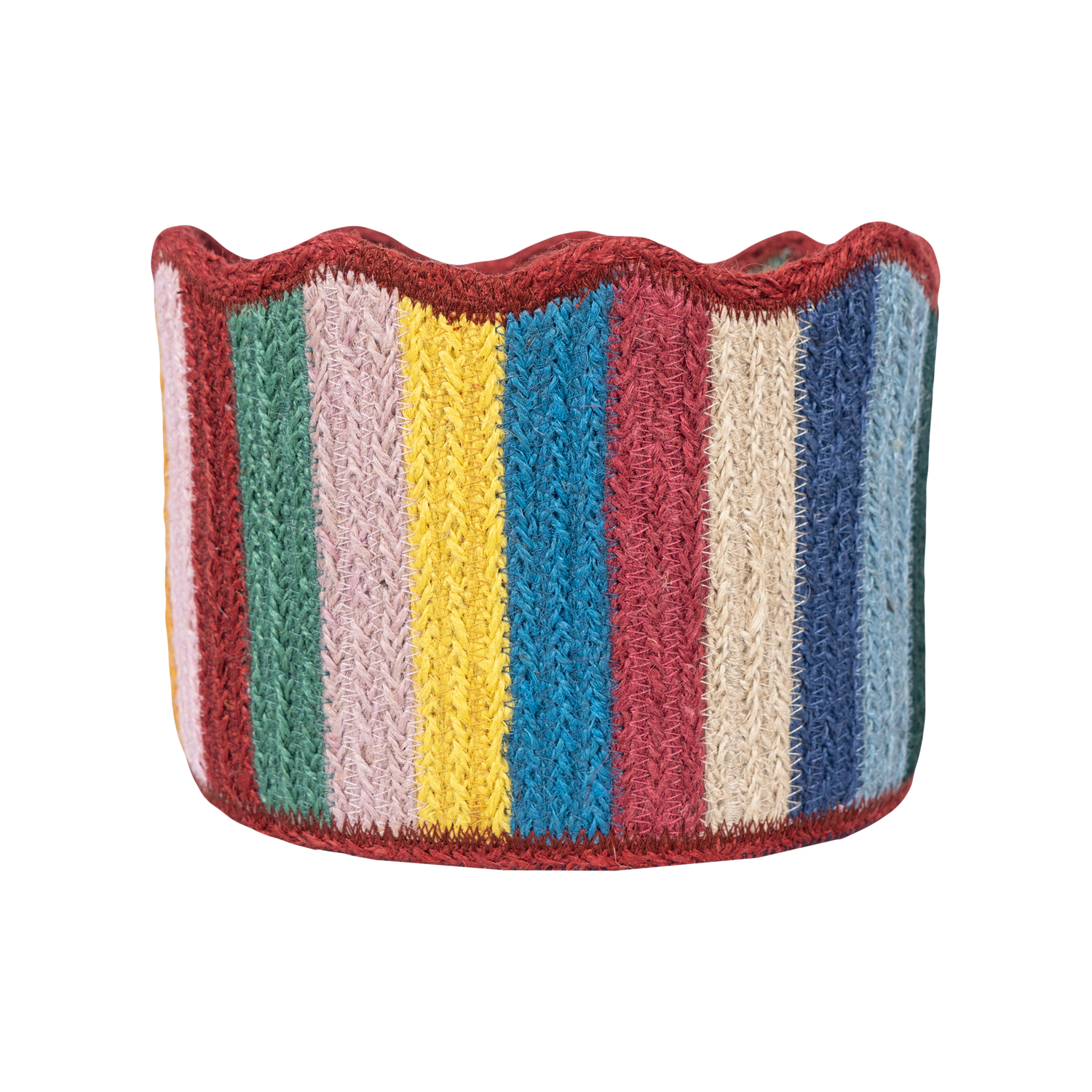 Burgundy Tulip Basket