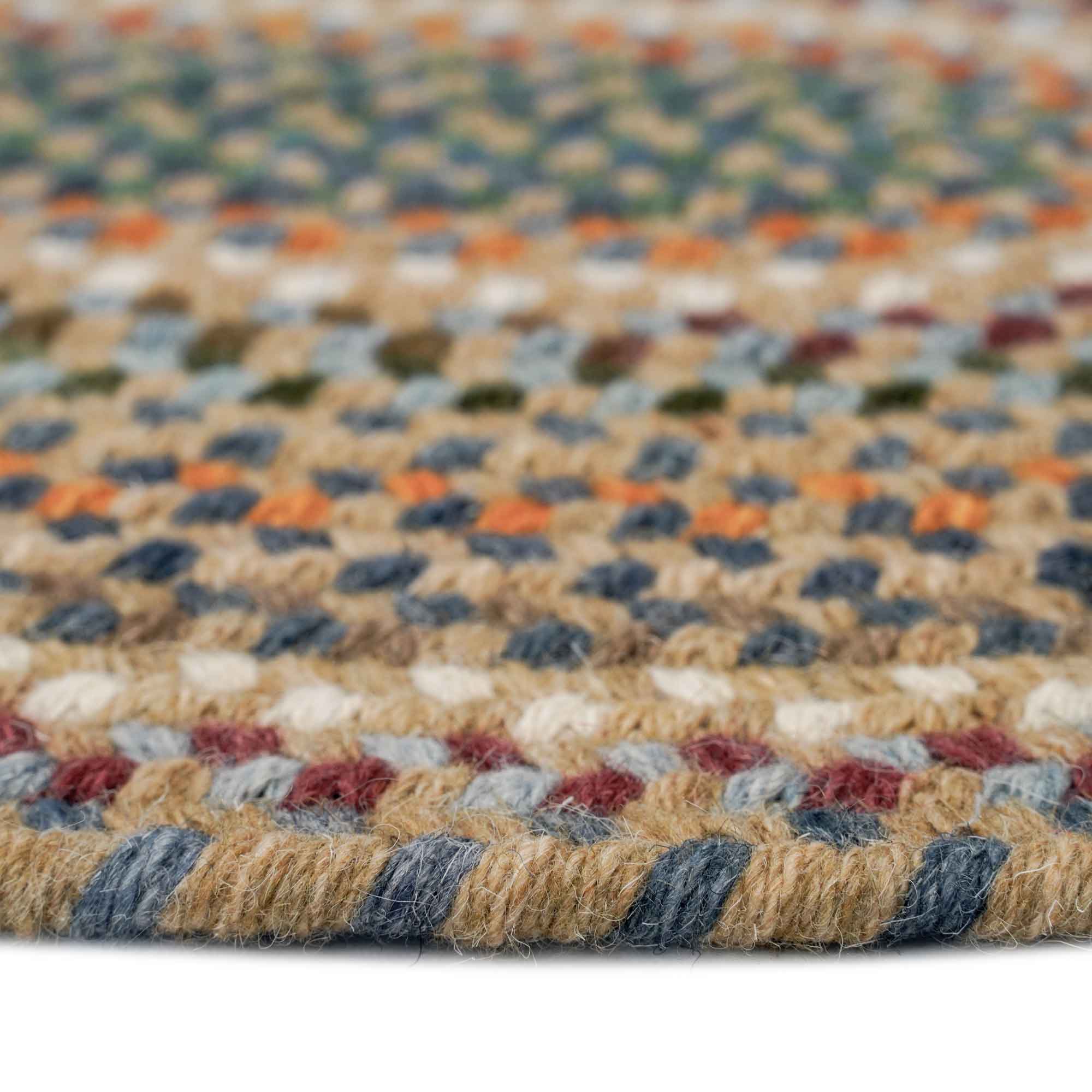 Smokey Blue Oval Rug - 25% Off - Image 4